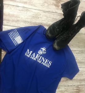Marines Few The Proud T-Shirt white or black print