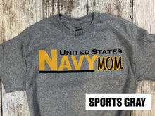 Load image into Gallery viewer, Navy Mom T-Shirt