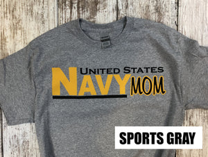 Navy Mom T-Shirt