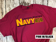 Load image into Gallery viewer, Navy Mom T-Shirt