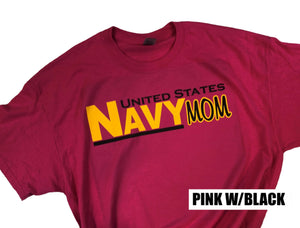 Navy Mom T-Shirt