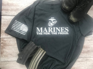 Marines The Few The Proud one Color
