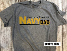 Load image into Gallery viewer, Navy Dad T-Shirt