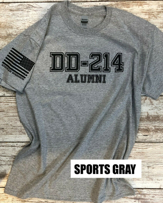 $9.95 DD-214 Alumni T-Shirt