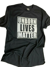 Load image into Gallery viewer, Unborn Lives Matter T-Shirt