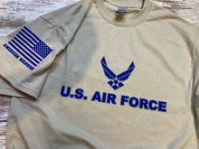 Load image into Gallery viewer, U.S. Air Force Silver &amp; Blue T-Shirt