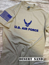 Load image into Gallery viewer, U.S. Air Force Silver &amp; Blue T-Shirt